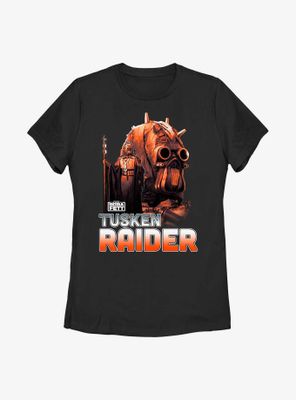 Star Wars The Book Of Boba Fett Tusken Raider Womens T-Shirt
