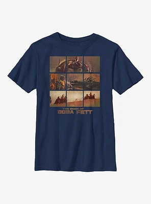 Star Wars The Book Of Boba Fett Desert Palace Youth T-Shirt