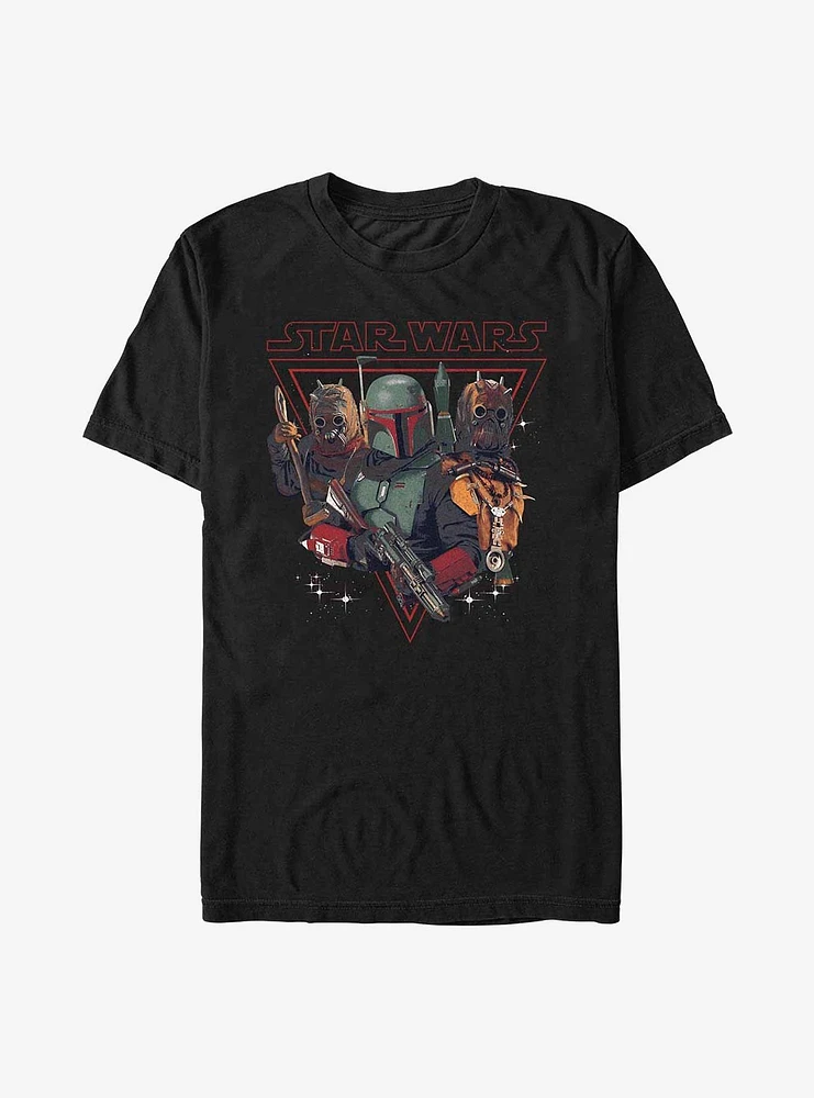 Star Wars The Book Of Boba Fett Bounty Hunting T-Shirt