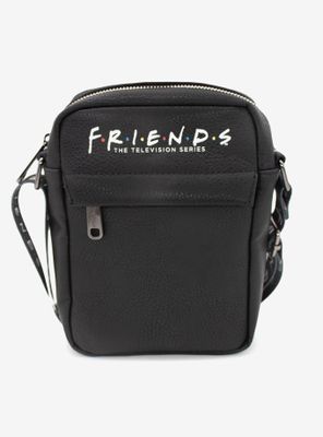 Friends Logo Vegan Leather Crossbody Bag