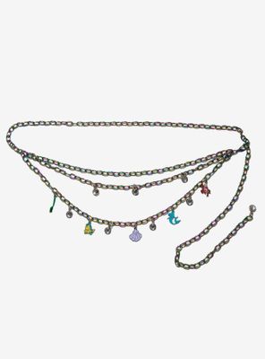 Disney The Little Mermaid Ariel Chain Belt With Charms