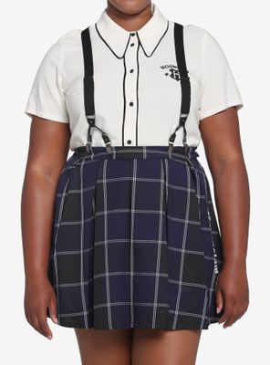 ravenclaw plaid skirt