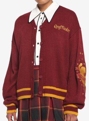 Harry Potter Gryffindor Skimmer Girls Cardigan