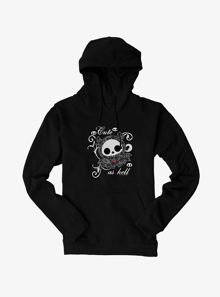 Skelanimals Cute As Hell Hoodie