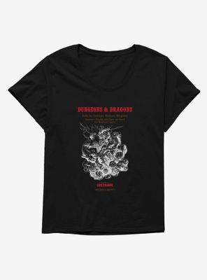 Dungeons & Dragons White Box Greyhawk Womens T-Shirt Plus