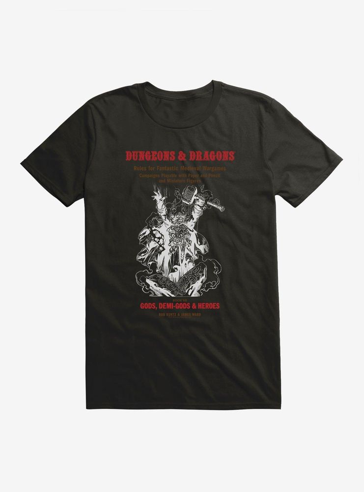 Dungeons & Dragons White Box Hammer and the God T-Shirt