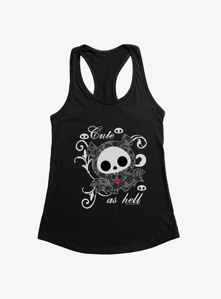 Skelanimals Cute As Hell Girls Tank