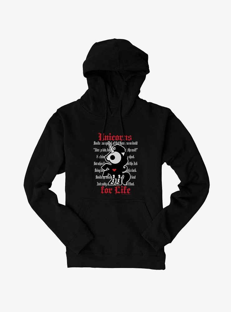 Skelanimals Unicorns For Life Hoodie