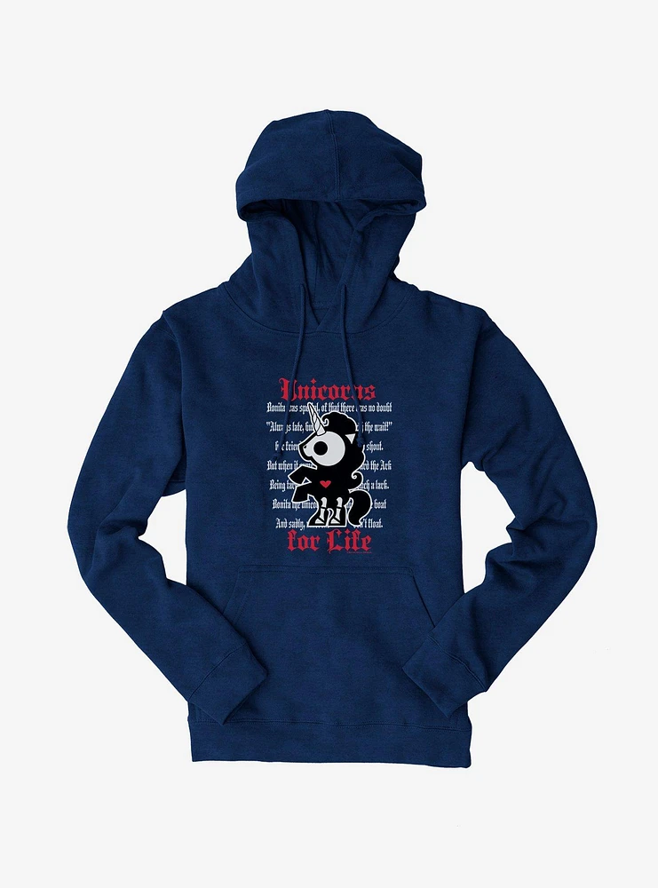 Skelanimals Unicorns For Life Hoodie