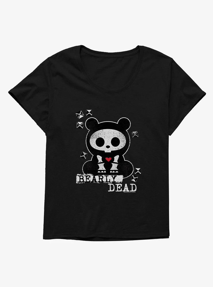 Skelanimals Bearly Dead Girls T-Shirt Plus