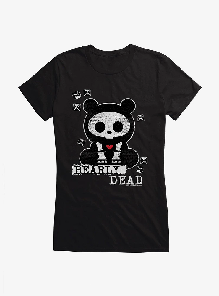 Skelanimals Bearly Dead Girls T-Shirt