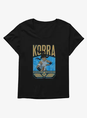 Legend Of Korra Cut To The Chase Womens T-Shirt Plus