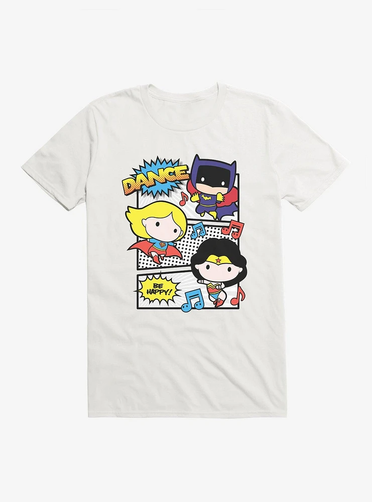 DC Comics Chibi Happy Dance Party T-Shirt