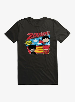 DC Comics Superman Vs The Flash Chibi T-Shirt