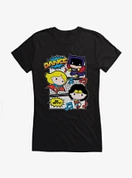 DC Comics Chibi Happy Dance Party Girls T-Shirt