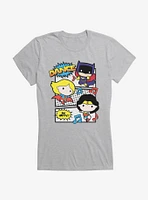 DC Comics Chibi Happy Dance Party Girls T-Shirt