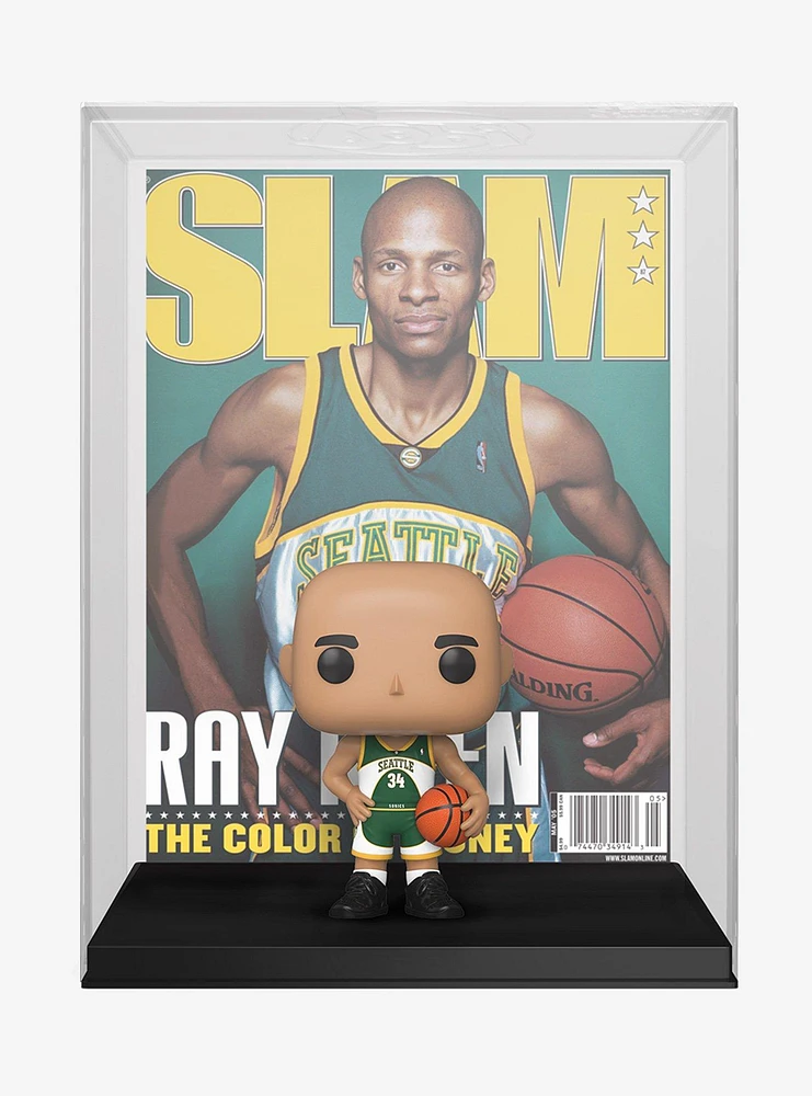 Funko NBA Seattle Sonics Pop! Magazine Covers Ray Allen Vinyl Figure
