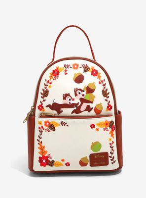 Loungefly Disney Chip 'N' Dale Acorns Mini Backpack