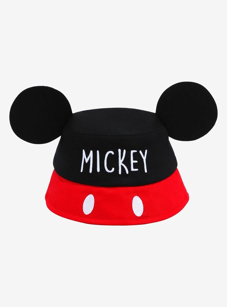 Disney Mickey Mouse Youth Eared Bucket Hat - BoxLunch Exclusive