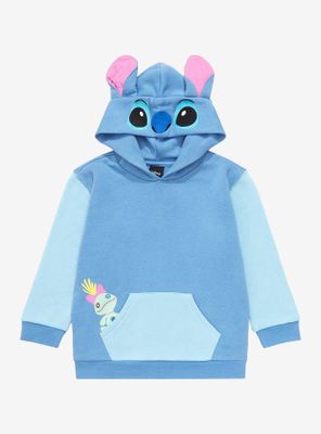 Disney Lilo & Stitch Color Block Eared Toddler Hoodie