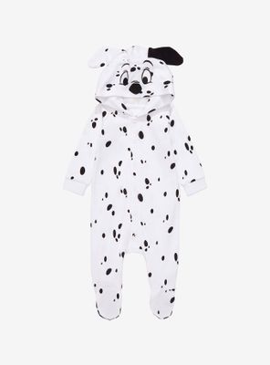 Disney 101 Dalmatians Puppy Eared Hood Full-Body Infant One-Piece