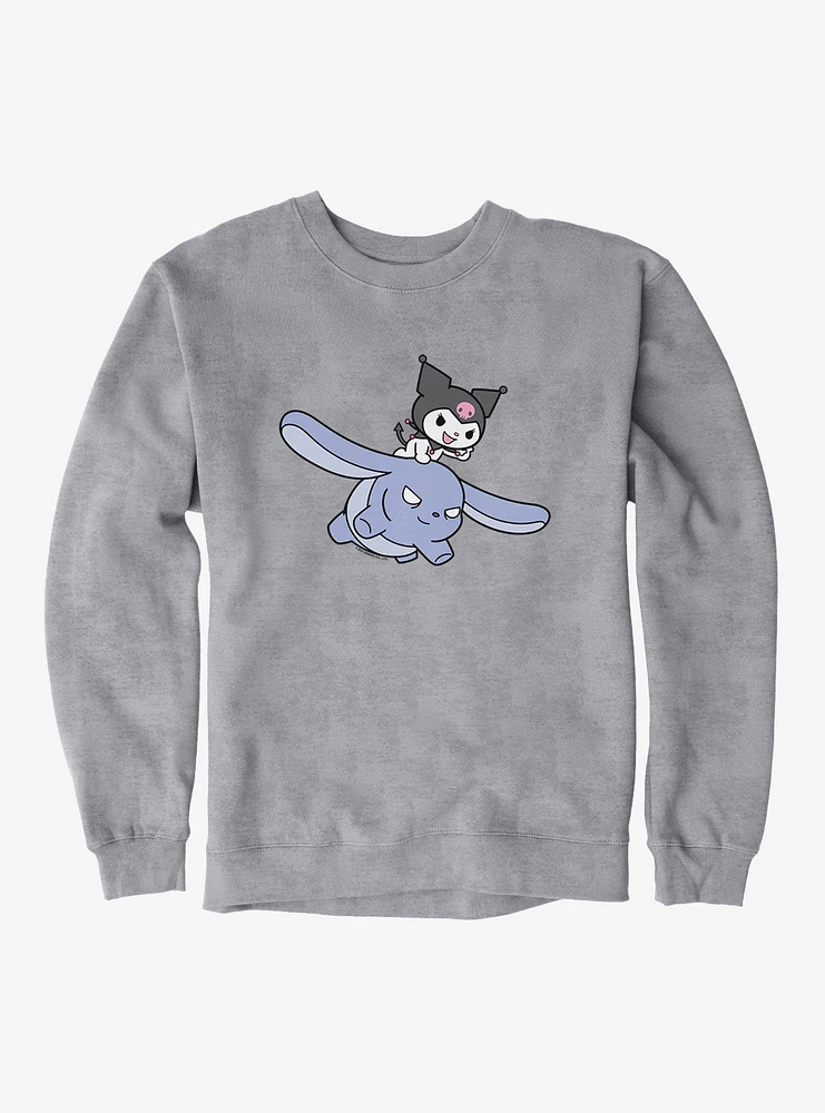 Kuromi Flying Baku Sweatshirt