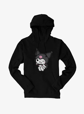 Kuromi Flirty Wink Hoodie