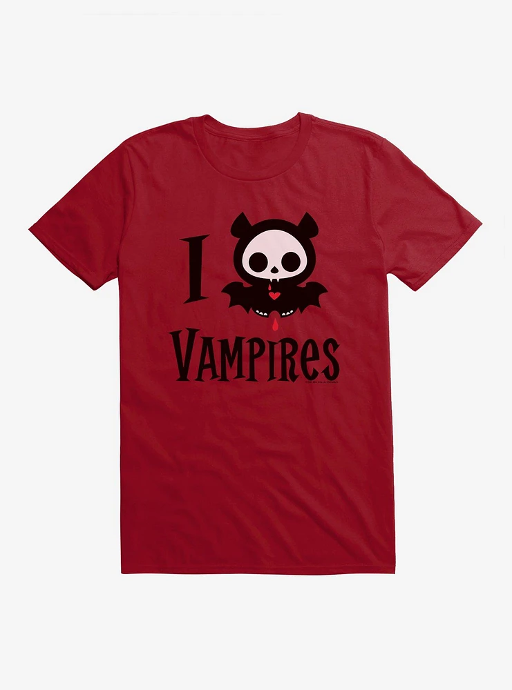 Skelanimals Diego I Heart Vampires T-Shirt