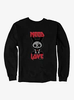 Skelanimals Jack Need Love Sweatshirt