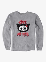 Skelanimals Kit Cute As Hell Sweatshirt