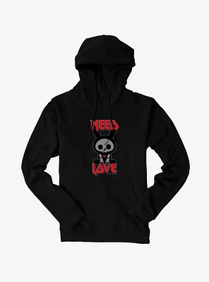 Skelanimals Jack Need Love Hoodie