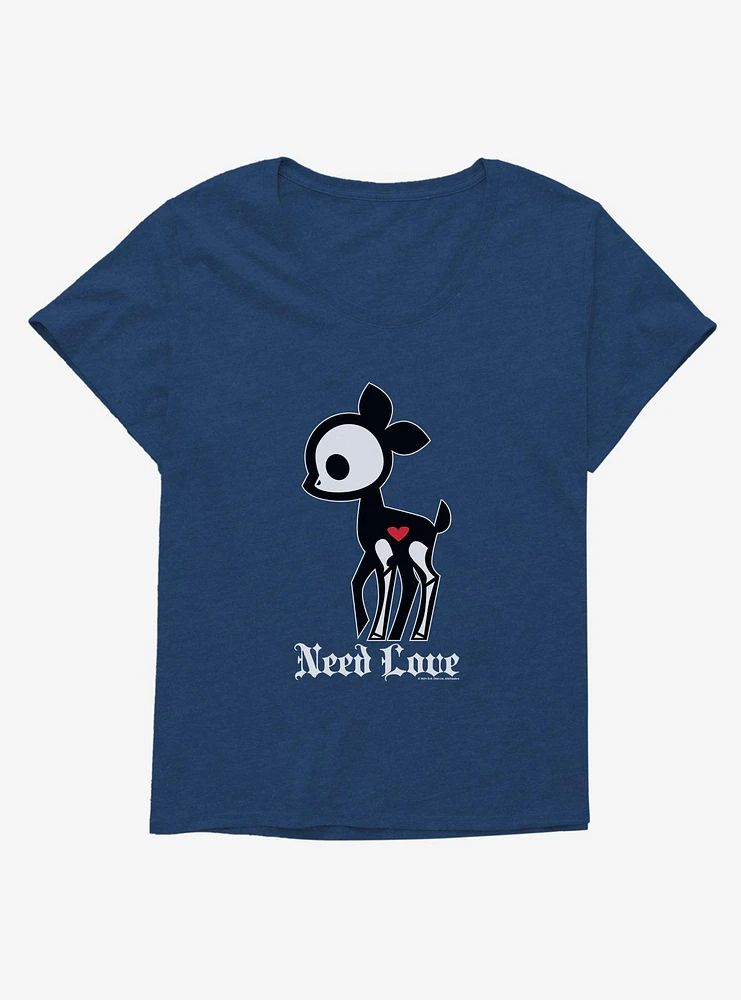 Skelanimals Need Love Dee Girls T-Shirt Plus