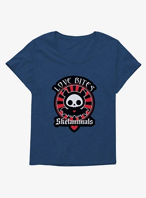 Skelanimals Diego Love Bites Girls T-Shirt Plus