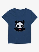 Skelanimals Diego The Bat Girls T-Shirt Plus