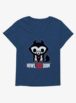 Skelanimals Jae Howl You Doin Girls T-Shirt Plus