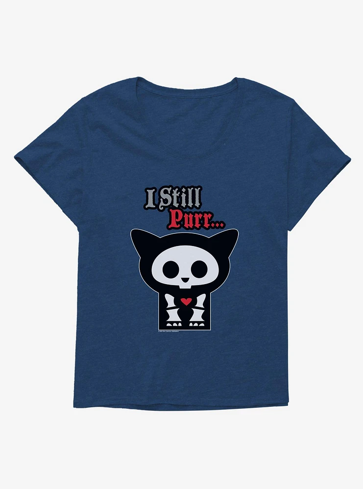 Skelanimals Kit I Still Purr Girls T-Shirt Plus