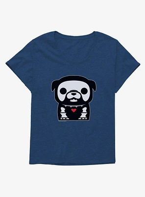 Skelanimals Maxx The Bulldog Girls T-Shirt Plus