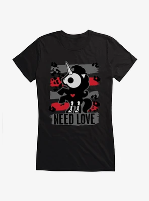 Skelanimals Bonita Need Love Girls T-Shirt