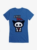 Skelanimals Kit I Still Purr Girls T-Shirt