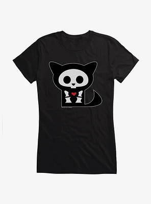 Skelanimals Kit The Cat Girls T-Shirt