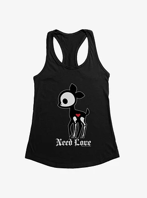 Skelanimals Need Love Dee Girls Tank