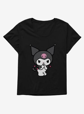 Kuromi Evil Giggle Womens T-Shirt Plus