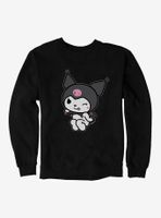 Kuromi Flirty Wink Sweatshirt