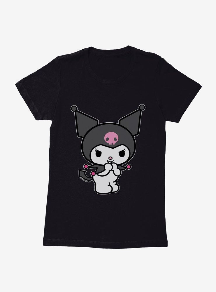 Kuromi Evil Giggle Womens T-Shirt