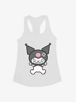 Kuromi Angry Grin Girls Tank