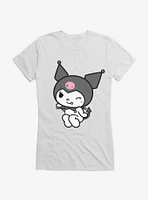 Kuromi Flirty Wink Girls T-Shirt