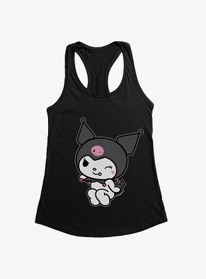 Kuromi Flirty Wink Girls Tank