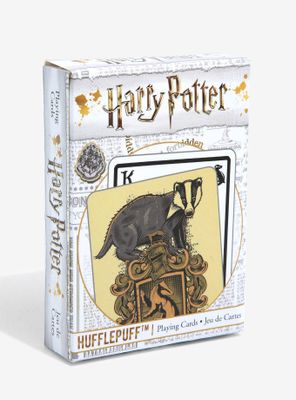Harry Potter Hufflepuff Playing Cards