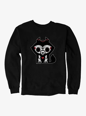 Skelanimals Day of the Dead Foxy Sweatshirt