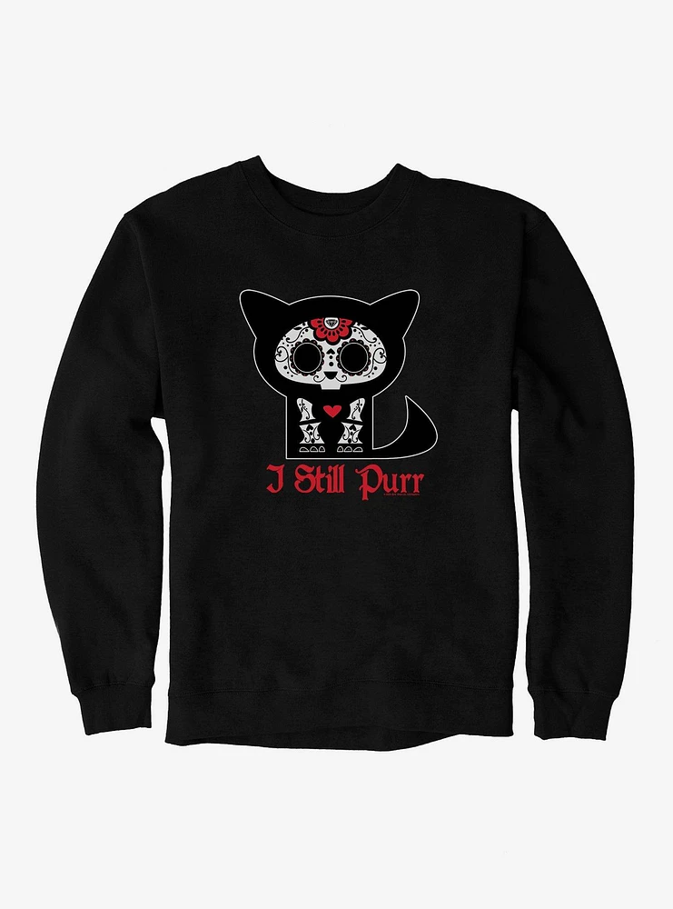 Skelanimals I Still Purr Sweatshirt